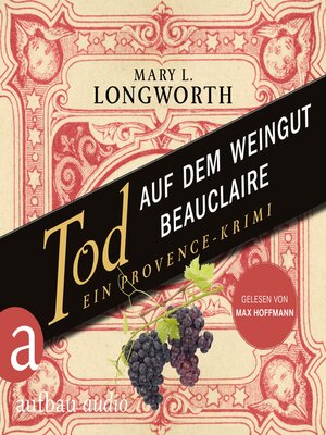 cover image of Tod auf dem Weingut Beauclaire